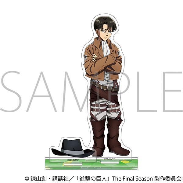 進撃の巨人 アクリルスタンド／リヴァイ: キャラグッズ｜ムービック