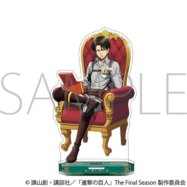 進撃の巨人 アクリルスタンド／リヴァイ: キャラグッズ｜ムービック