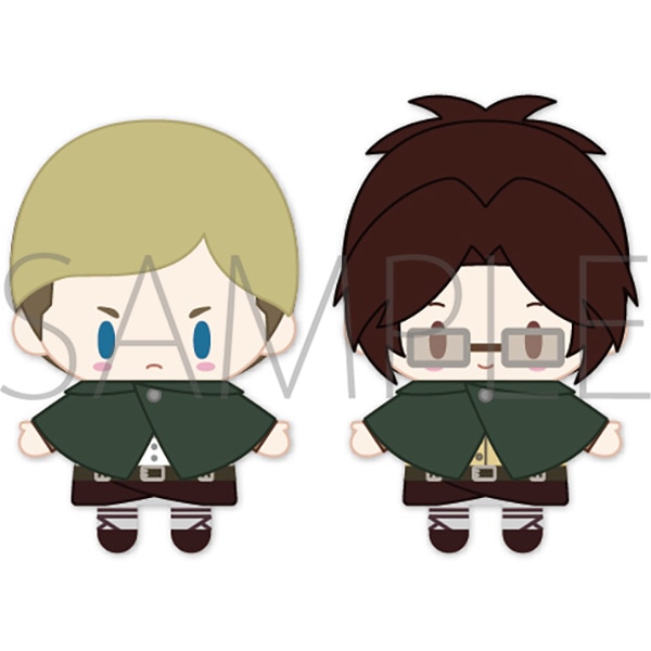 進撃の巨人 フィンガーマスコット・PUPPELA（パペラ）セット