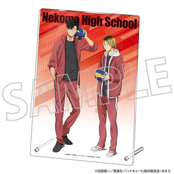 ハイキュー!! アクリルアートパネル 音駒高校 黒尾＆孤爪: キャラ