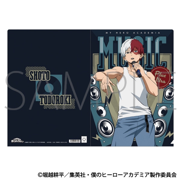 僕のヒーローアカデミア クリアファイル／轟 焦凍 U.A. BEAT BOXER