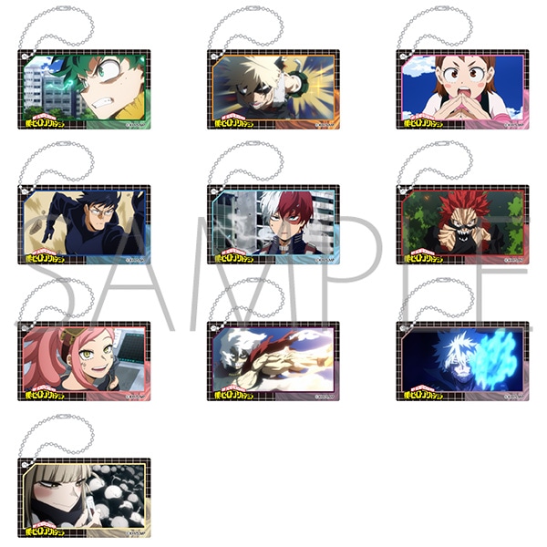 僕のヒーローアカデミア アクリルキーホルダーコレクション: キャラ