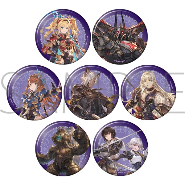 グランブルーファンタジー（原作版） キャラバッジコレクション 7周年