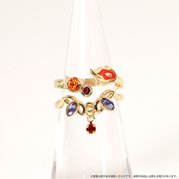 鬼滅の刃 2連リング 煉獄 杏寿郎【受注生産商品】: キャラグッズ