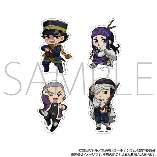 TVアニメ『ゴールデンカムイ』 ステッカーセット A: キャラグッズ
