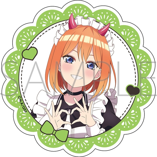 五等分の花嫁＊ アクリルコースター／（小悪魔メイド）中野四葉