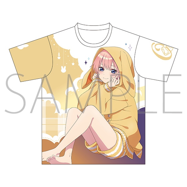 五等分の花嫁＊ フルグラフィックTシャツ／中野一花: キャラグッズ