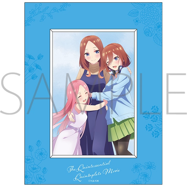 映画 五等分の花嫁 フレーム付きアートボード 中野三玖: キャラグッズ