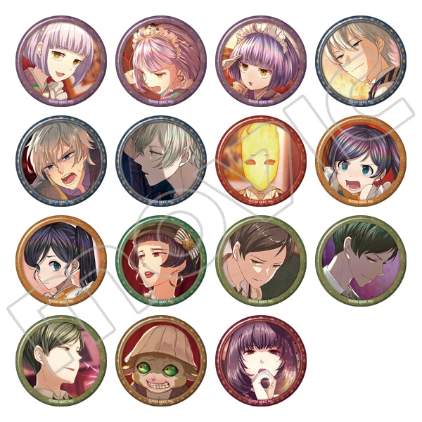 誰ソ彼ホテル スチルキャラバッジコレクション: キャラグッズ