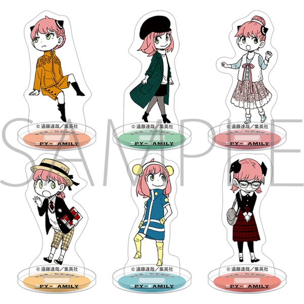 SPY×FAMILY アクリルスタンド ぷちっとコレクション: キャラグッズ