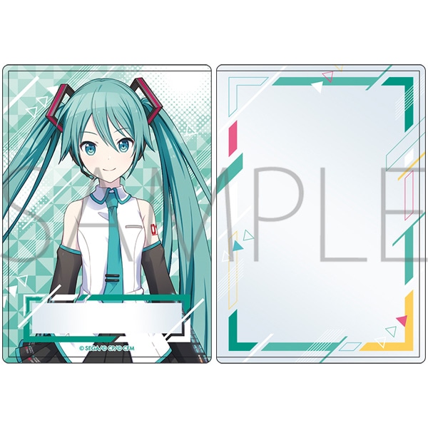 プロジェクトセカイ カラフルステージ！ feat. 初音ミク 硬質カード
