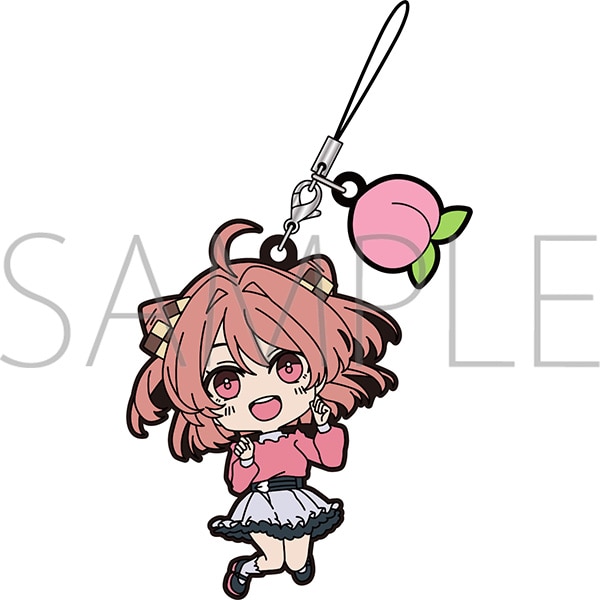 カラフルピーチ ラバーストラップ／のあ: キャラグッズ｜ムービック