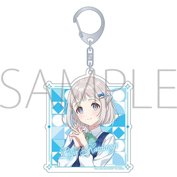 学園アイドルマスター ラメアクリルキーホルダー／葛城 リーリヤ