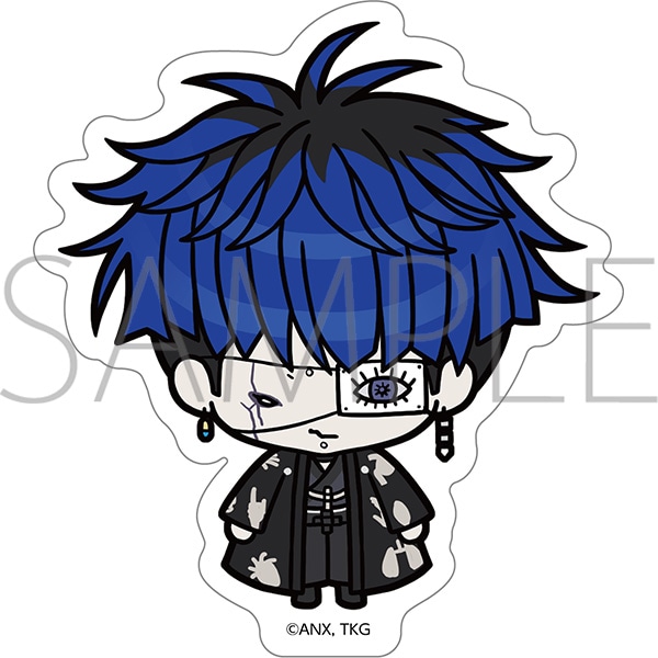 HUNDRED LINE -最終防衛学園- ダイカットステッカー／面影歪: キャラ