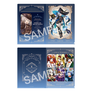 クリアファイルセット なのは リリカルメモリーズVer. 魔法少女