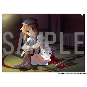 ひぐらしのなく頃に 業 スクエア缶バッジコレクション: キャラグッズ