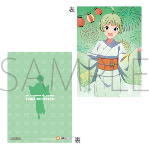 アイドルマスター ミリオンライブ！ グリッター缶バッジ D 七尾百合子