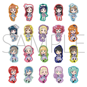 ラブライブ！サンシャイン!! 異次元フェス ハート形缶バッジ／高海