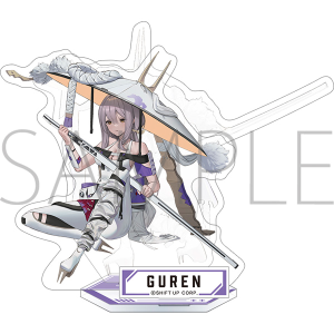 勝利の女神:NIKKE 背中で魅せるアクリルスタンド ボリューム: キャラ