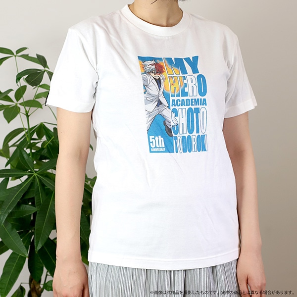 僕のヒーローアカデミア Tシャツ 5周年 轟: キャラグッズ｜ムービック