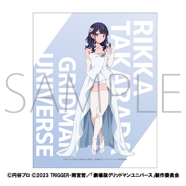 グリッドマン ユニバース BIGタペストリー 宝多 六花: キャラグッズ