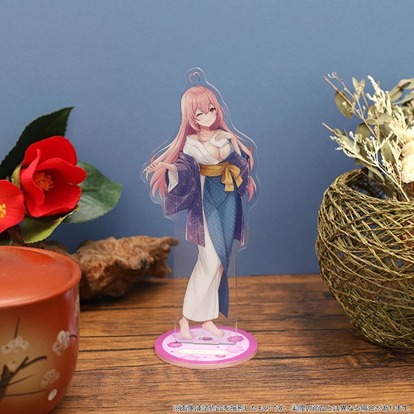 あおぎり高校 アクリルスタンド 我部りえる 浴衣Ver.: キャラグッズ