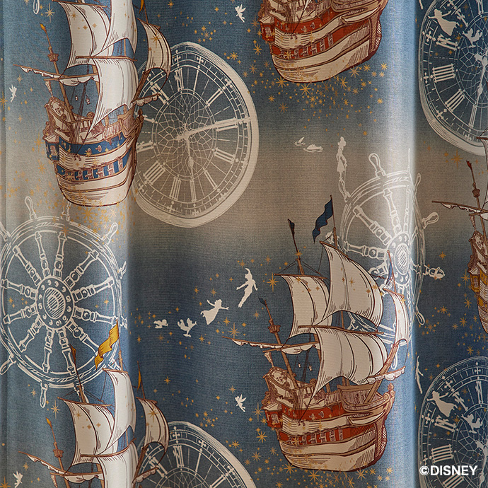 g9813]【100cm×135cm】Fly in the sky 遮光カーテン 1枚入り