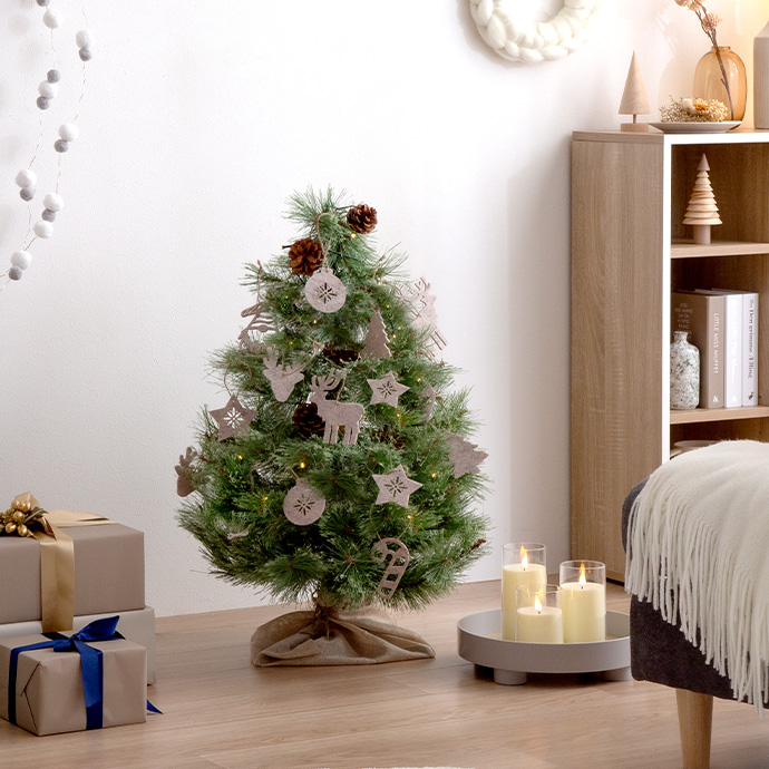 g156015]【オーナメントセット】Chalon 高さ150cm クリスマスツリー+