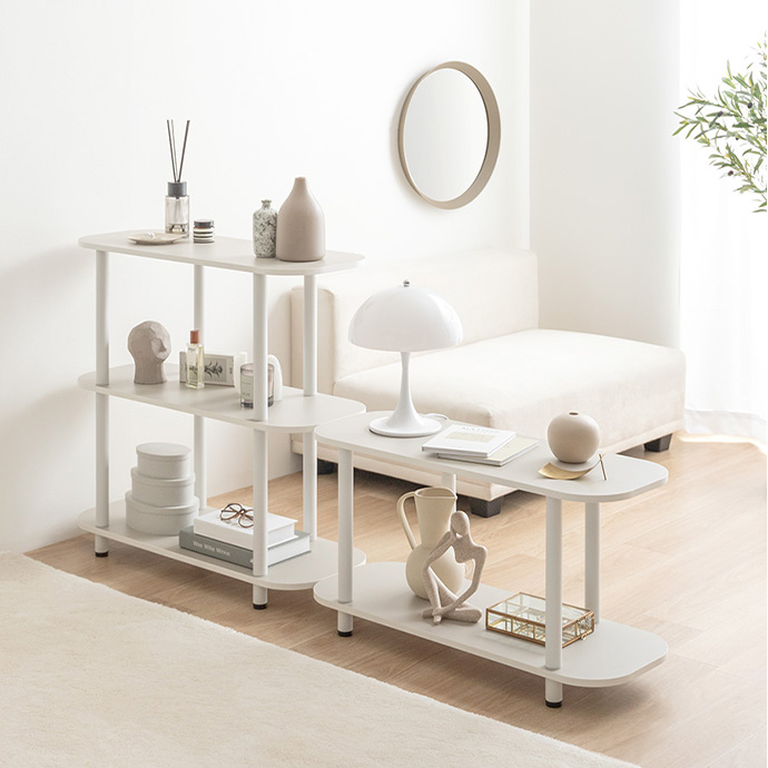 g159035]【幅80cm】Palam 3段ラック ラック | 家具・インテリア通販は