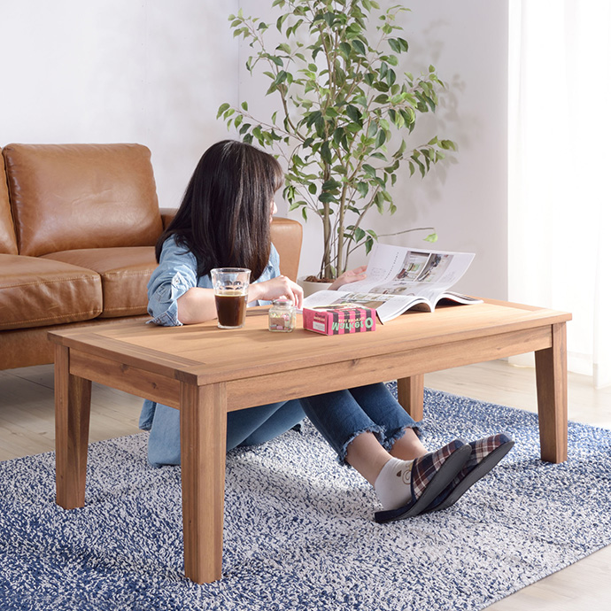 g1001180]【幅90cm】 Arunda センターテーブル 木製テーブル | 家具