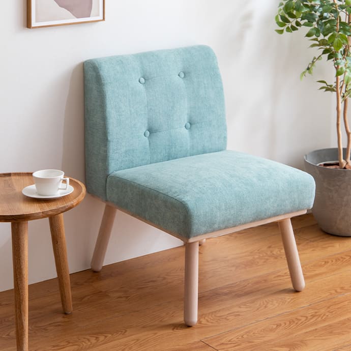 g11337]【単品】Hemel 1人掛けダイニングソファ ダイニングチェア