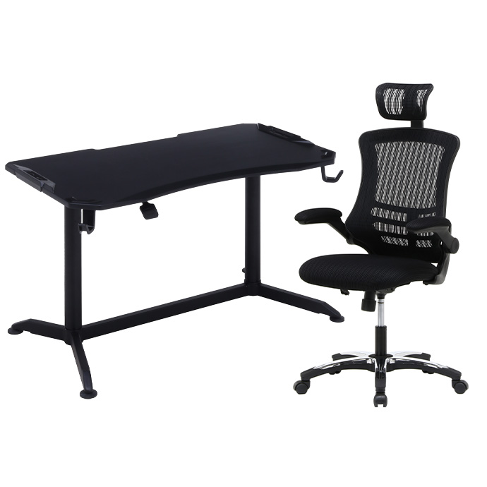 g11556]【デスクセット】Xeno+Master3 デスク+チェア 2点セット