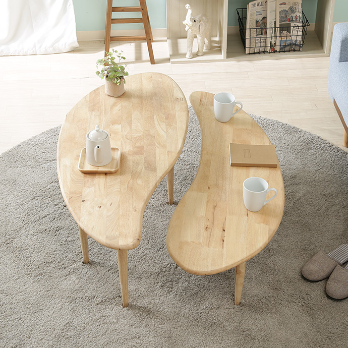 g11661]【2点セット】Natural Signature センターテーブル 木製