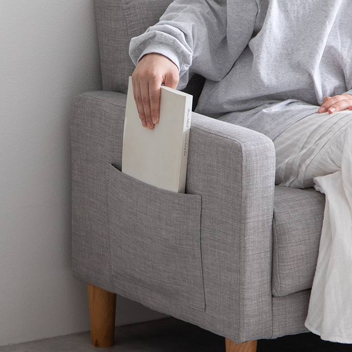 g135002]【単品】Emma 2人掛けコンパクトソファ 2人掛けソファー