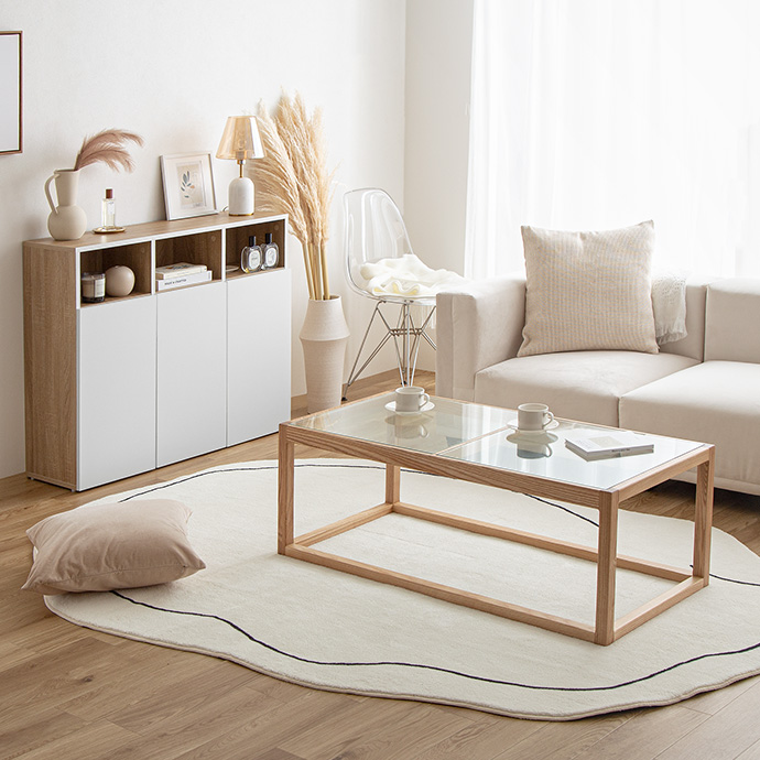 g134036]【幅96cm】Canon キャビネット キャビネット・チェスト | 家具