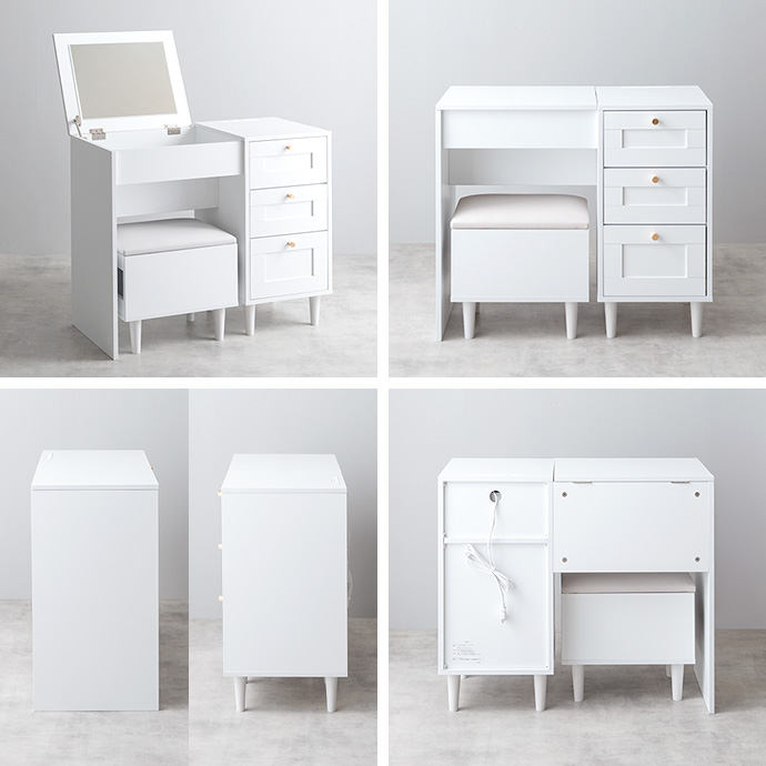 g138014]【幅80cm】Calan ドレッサーデスク ドレッサー | 家具