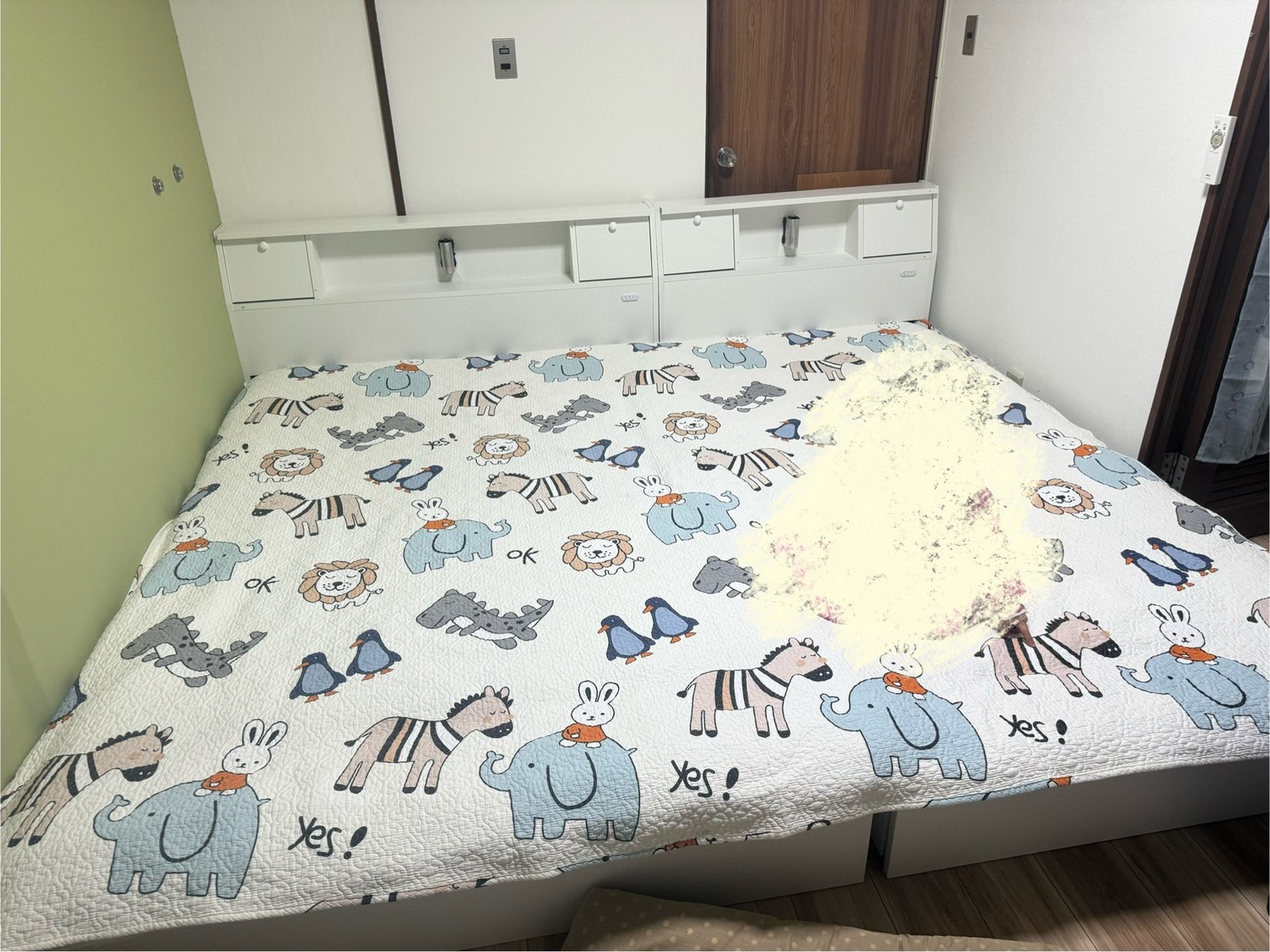 g7077]【シングル】Alloys(アロイス)引出し付ベッド 収納付きベッド