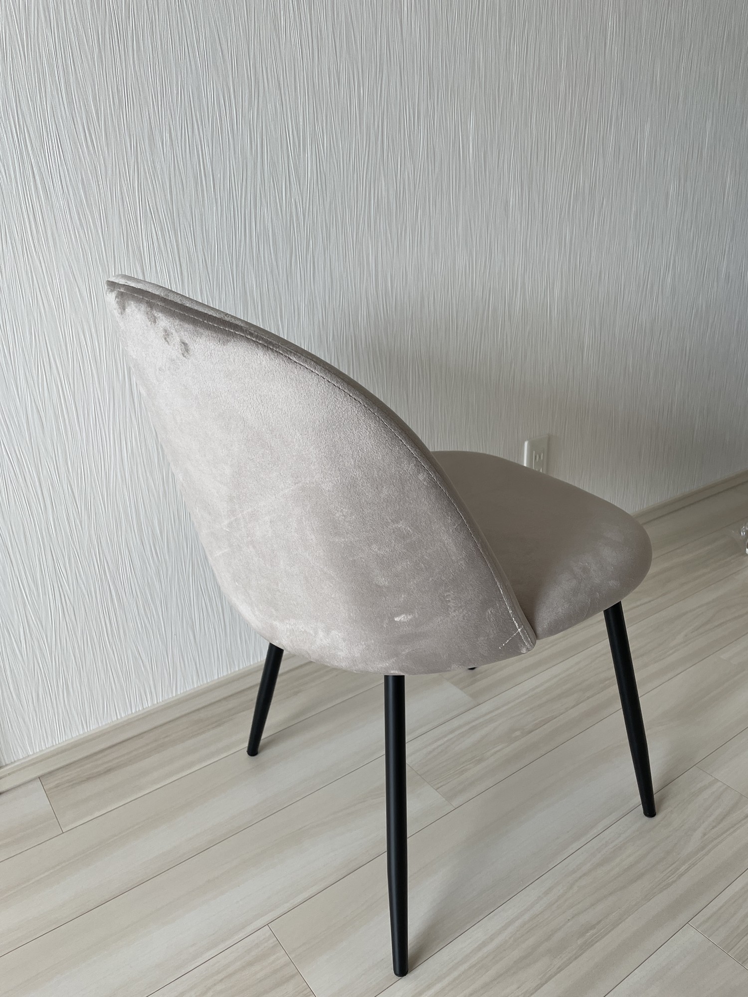 g116006]【単品】Mia ベロアダイニングチェア ダイニングチェア | 家具