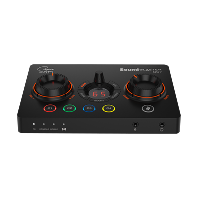 Sound Blaster X4 - Hi-res 7.1 External USB DAC and Amp Sound Card