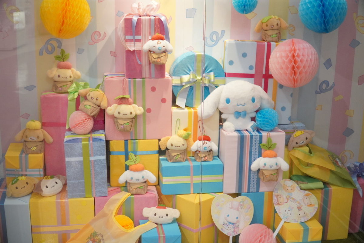 ピューロランド「シナモロール」20周年イベント体験レポ イルミ＆限定