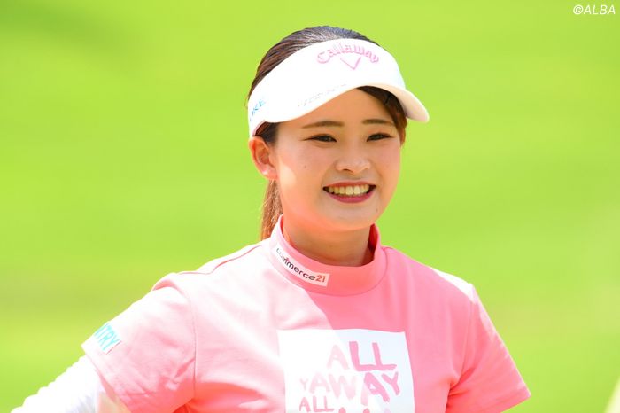 攻めるゴルフが私の強みと語る政田夢乃 ショートホールで果敢にピンを