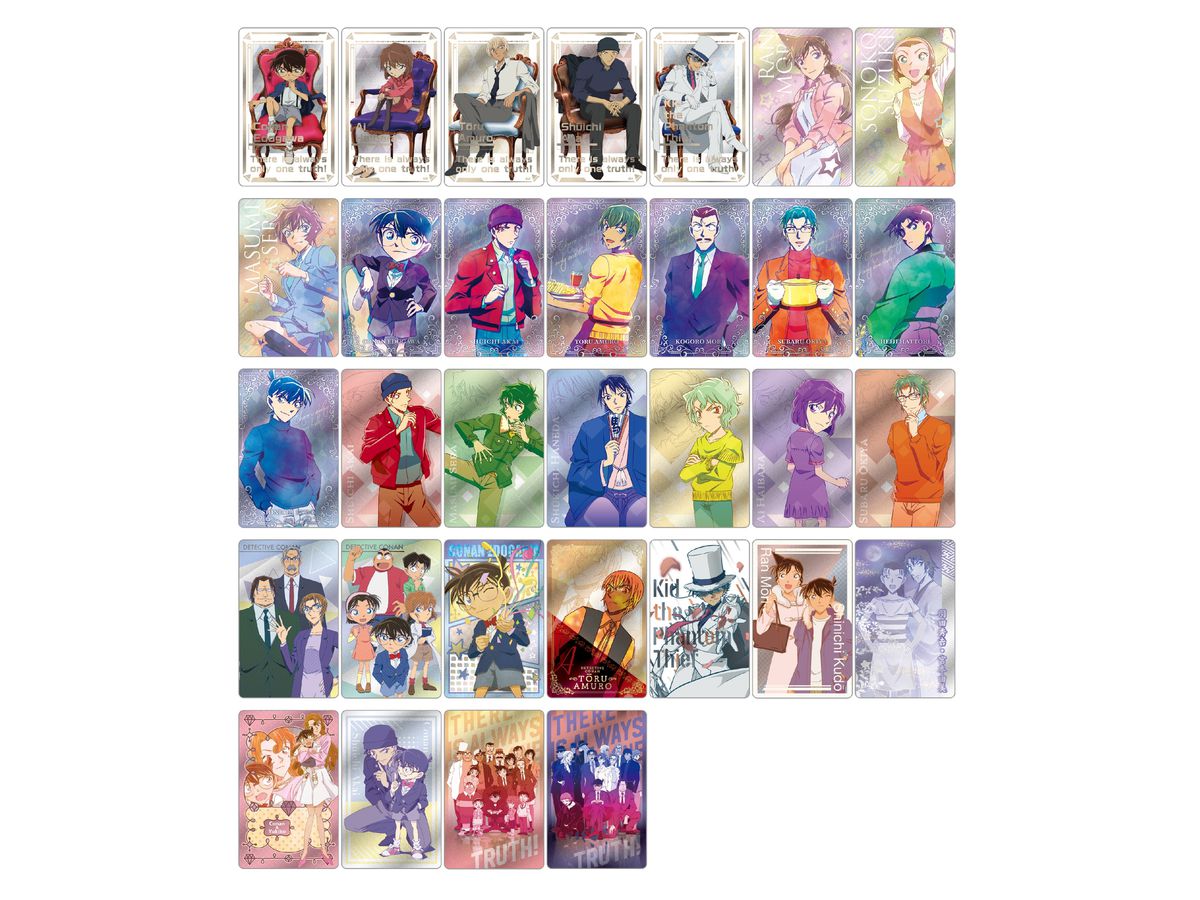 名探偵コナン: メタリックカードコレクションガム 1Box 16pcs | HLJ.co.jp