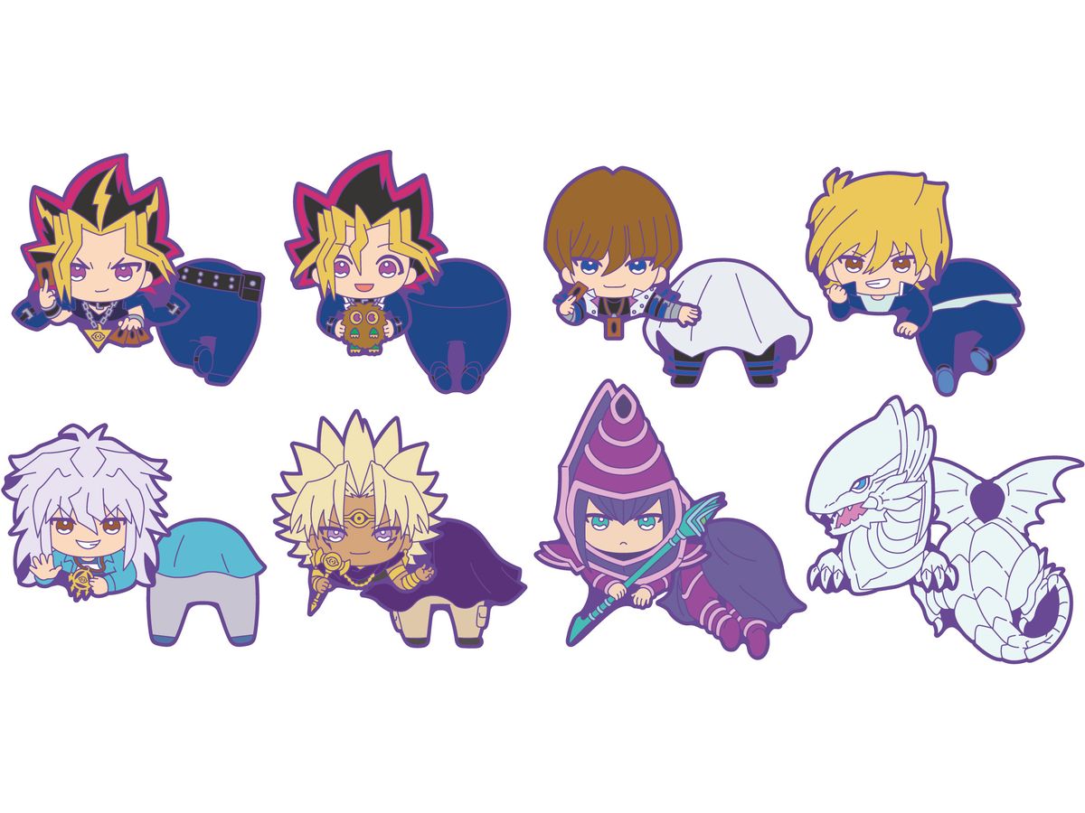 遊戯王 デュエルモンスターズ のっかりラバークリップ 1Box 8pcs | HLJ