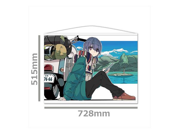 ゆるキャン: B2タペストリーH 志摩リン | HLJ.co.jp