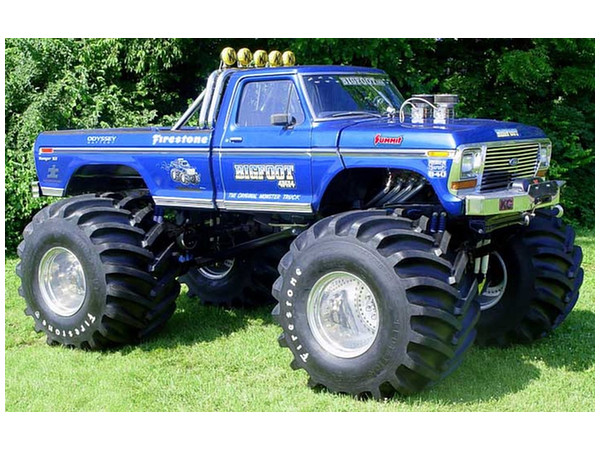 1/18 ビッグフット #1 -1974 フォード F-250 モンスタートラック w/48