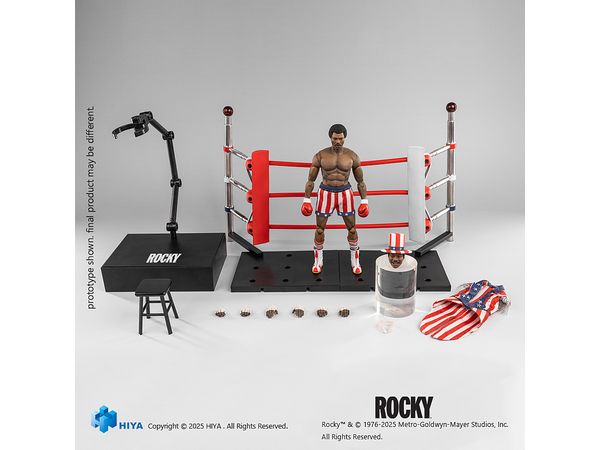 1/12 ロッキー アクションフィギュア アポロ・クリード | HLJ.co.jp