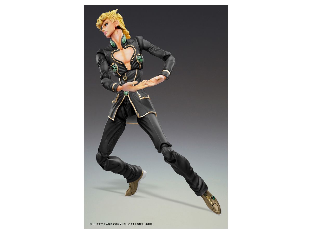 超像可動 ジョルノ・ジョバァーナ Ver.BLACK ジョジョの奇妙な冒険 第5