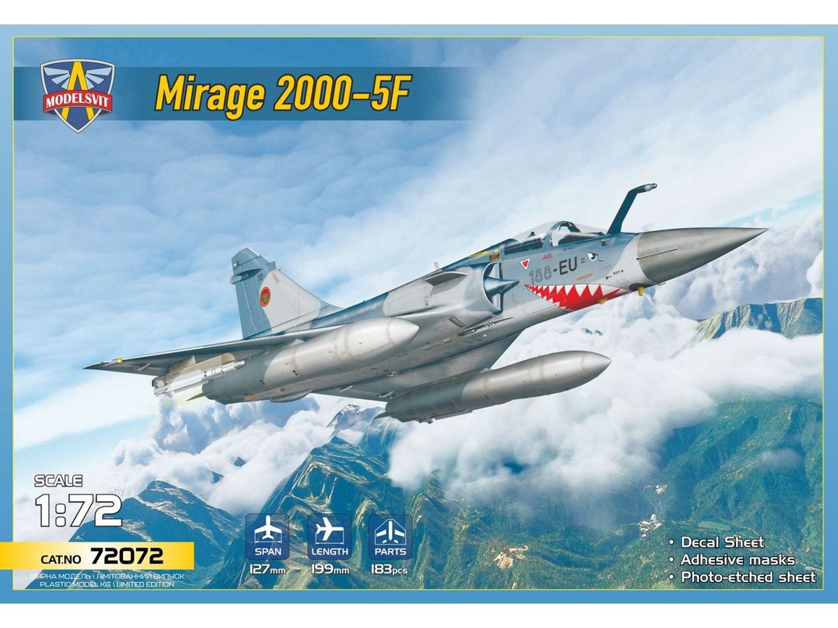 1/72 ミラージュ2000-5F | HLJ.co.jp