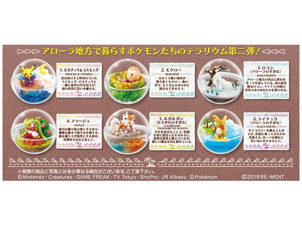 ポケットモンスター サン&ムーン テラリウムコレクションEX-アローラ