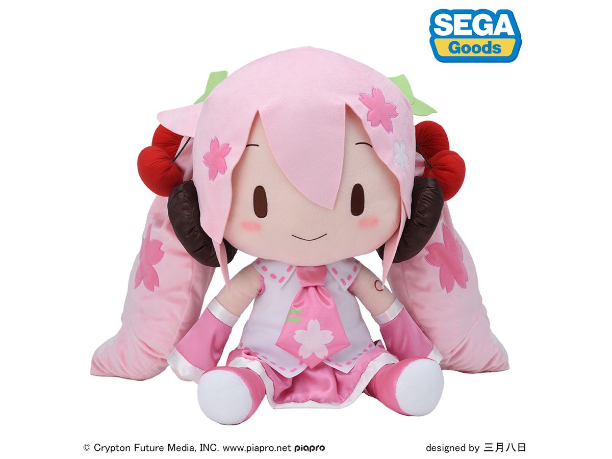 桜ミク ふわぷち どでかジャンボぬいぐるみ | HLJ.co.jp